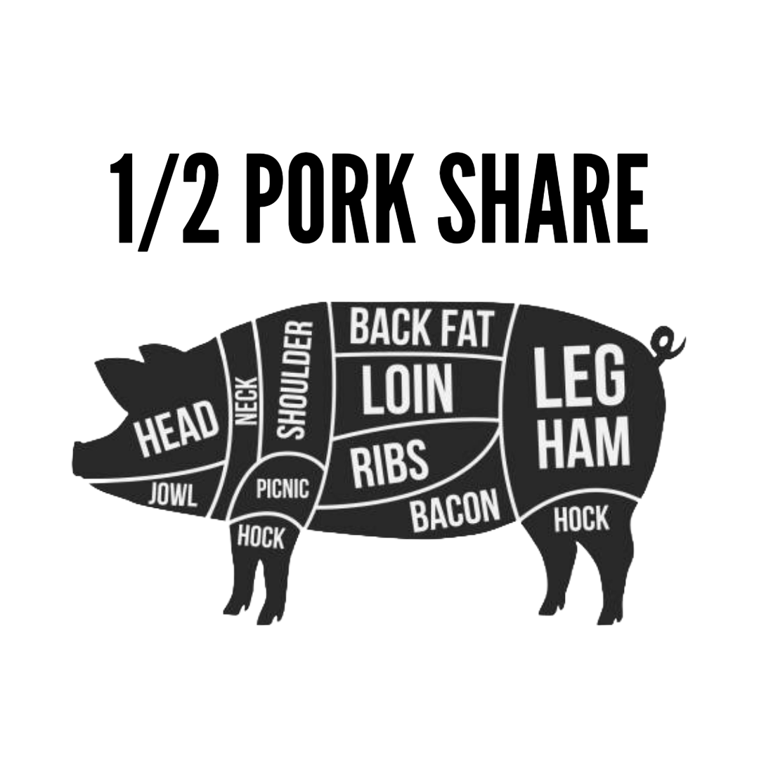 1/2 Pastured Pork Share